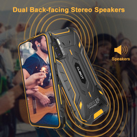 Cubot KingKong 5 Pro Android11 Smartphone Wytrzymały smartfon 2021 Wodoodporny IP68/IP69K/MIL-STD-810 duża bateria 8000mAh 4+64GB Rozszerzona 48MP Potrójny aparat Globalny 4G LTE Dual SIM NFC GPS GLONASS Beidou 5